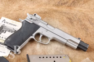 Smith & Wesson Model 1006 10mm 5" Semi Auto Pistol & Muzzle Brake