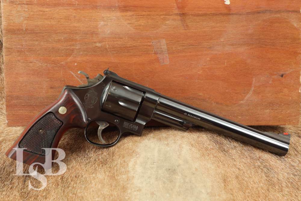 Smith & Wesson Model 57 No Dash .41 Mag 8 3/8 Inch DA/SA Revolver 1980-1983