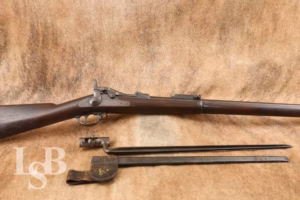 Springfield US Model 1884 Trapdoor Rifle 45-70 Govt 32.5" w/ Bayonet & Frog