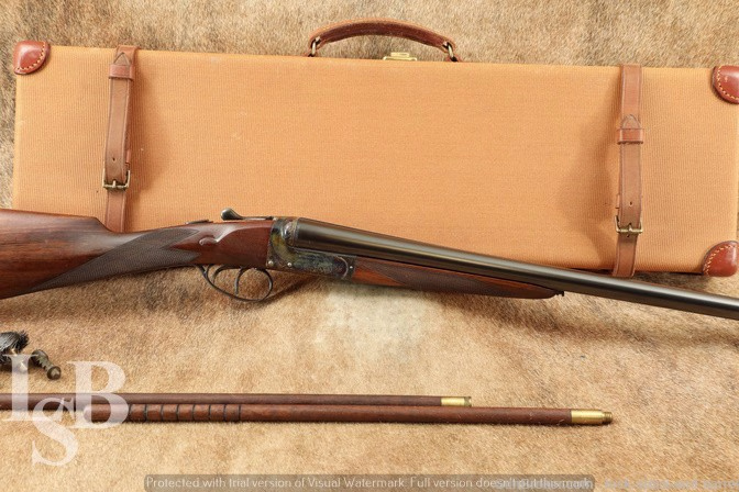 Webley & Scott Boxlock 12 Gauge 26" SXS Double Barrel Shotgun 1960-1979
