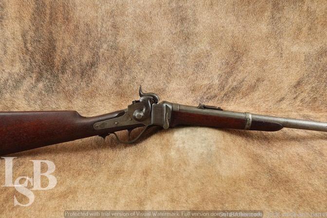 C Sharps 1859 Carbine 52 Cal Percussion Cap Single Shot Civil War Era Rifle