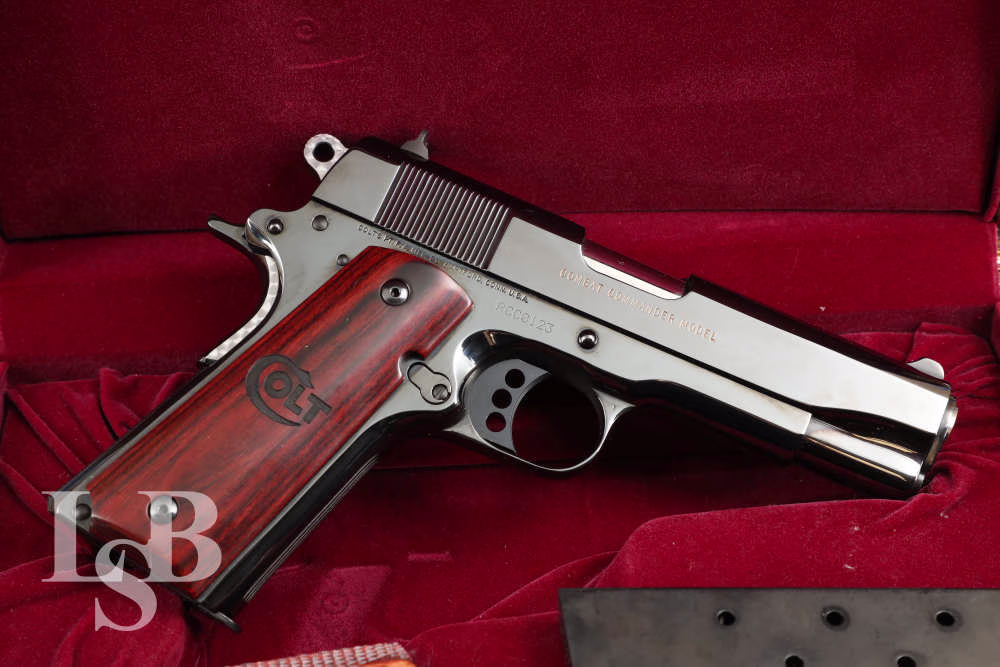 Colt Royal Combat Commander Talo Edition 45 ACP 4.25" Semi Auto Pistol