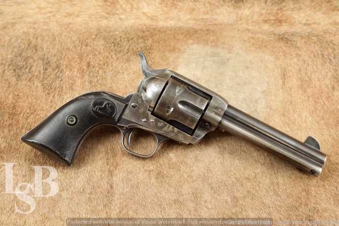 Colt Single Action Army SAA 45 Colt 4.75" Revolver MFD 1920 C&R