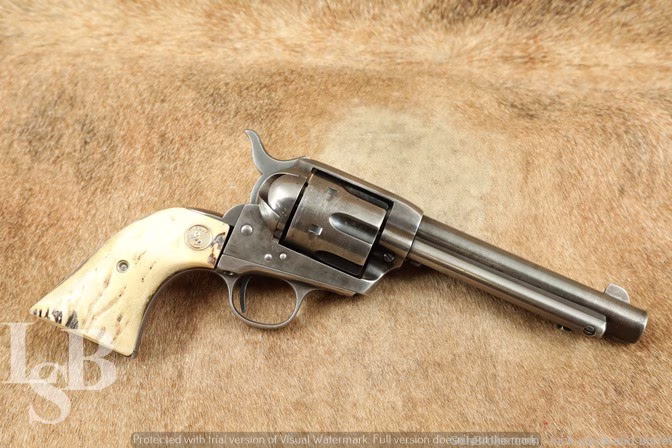 Custom Colt Single Action Army SAA .32 W.C.F. 5.5" Revolver MFD 1911 C&R
