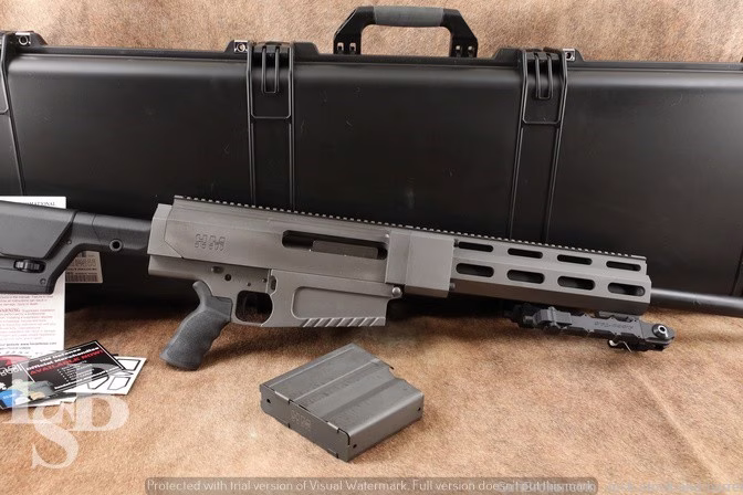 HM Defense HM50B .50 BMG Bolt Action Rifle 29" Barrel Tungsten Cerakote