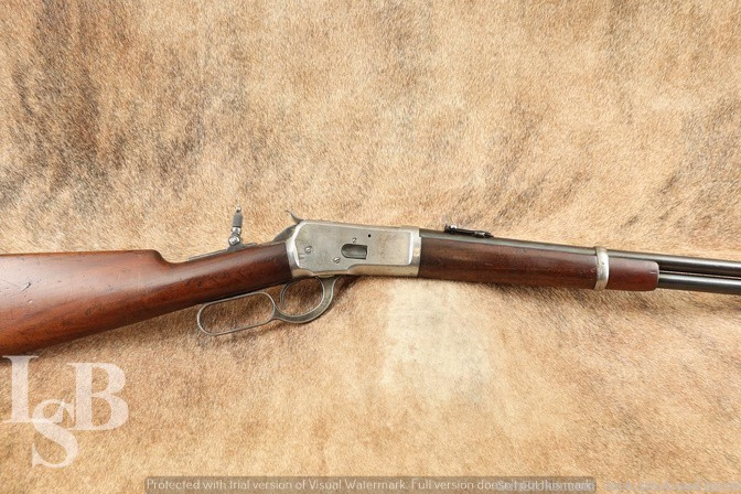 Winchester Model 1892 Saddle Ring Carbine 20” .44 WCF Lever Rifle 1915 C&R