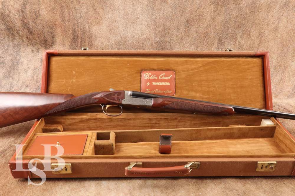 241 of 500 Winchester Model 23 Golden Quail .410 25.5" SxS Shotgun 1987
