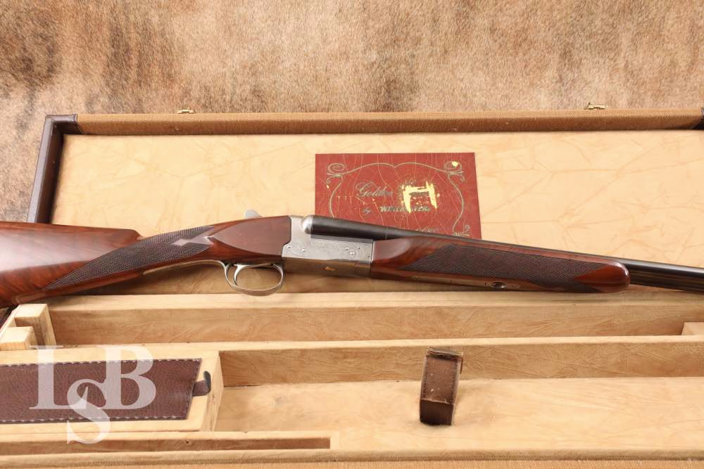 438 of 500 Winchester Model 23 Golden Quail 28 GA 25.5" SxS Shotgun 1985