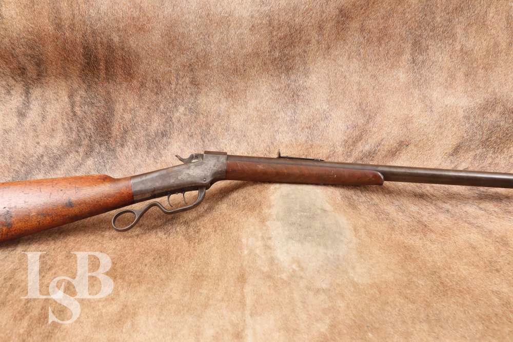 JM Marlin Ballard Falling Block Rifle 45-70 Govt Heavy Barrel Rifle Antique