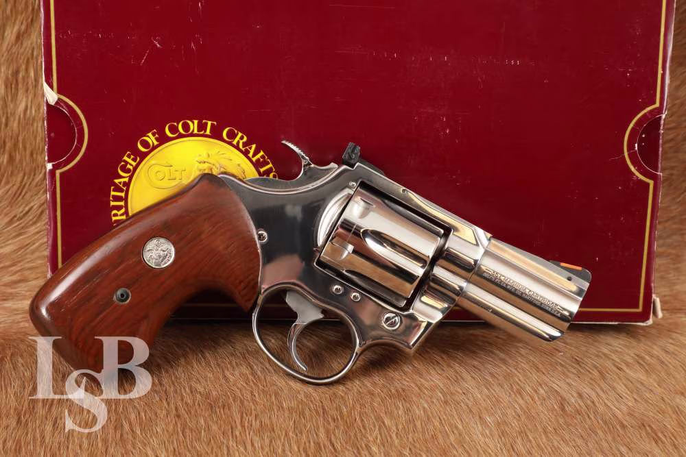 Rare 1 of 1,000 Colt Combat Cobra .357 Mag 2.5" SA/DA Revolver MFD 1987