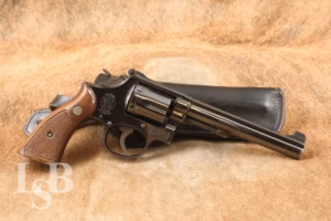 Smith & Wesson Model 14-3 .38 Special 6" Double Action Revolver 1969 C&R