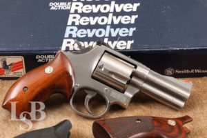 Smith & Wesson Model 696-1 Pre-Lock Stainless 3".44 Special Revolver, 1998