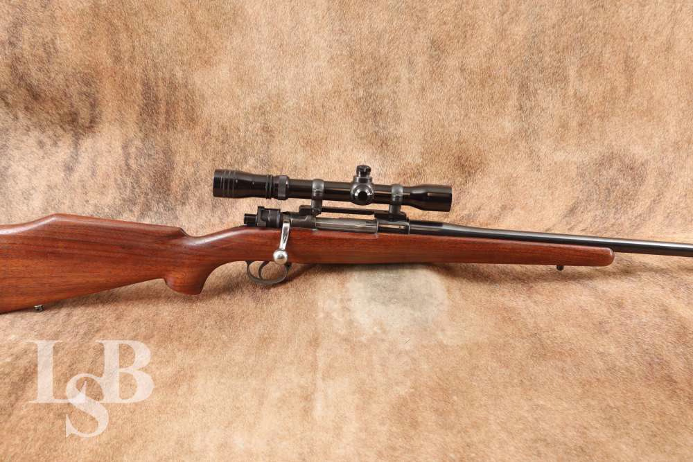 Sporterized Mauser 35 Whelen 24" Bolt Action Rifle MFD 1920s-1930s