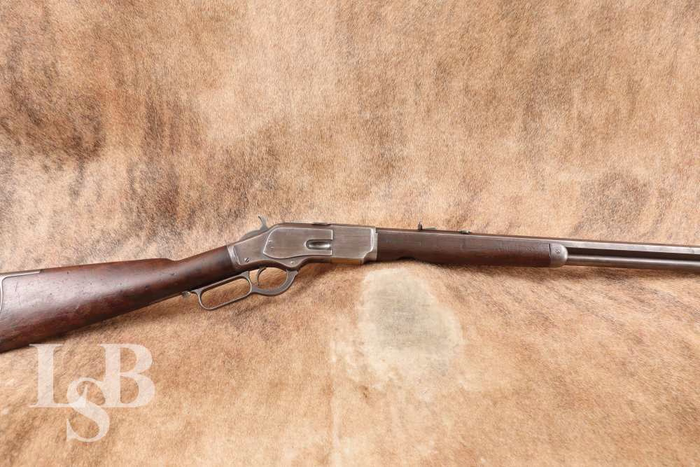 Winchester 1873 3rd Model 24” .44-40 WCF Lever Action Rifle, 1896 Antique