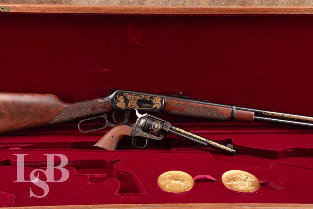 Winchester Colt Commemorative Set SAA 1894 .44-40 Rifle & Revolver 1984 C&R