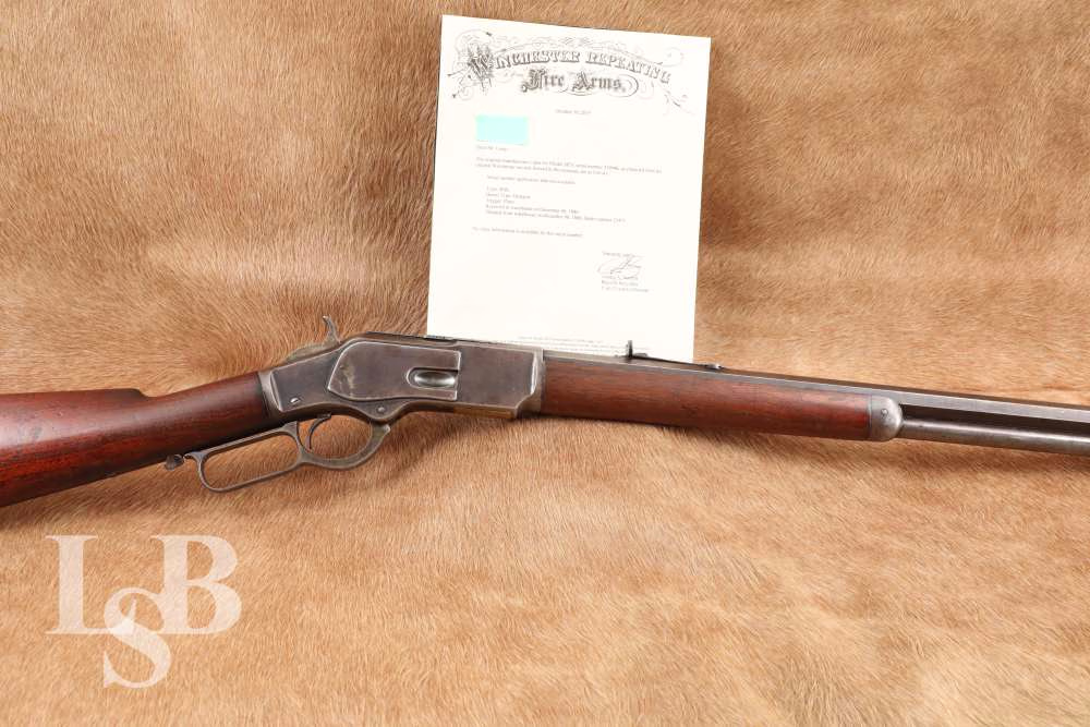 Winchester Repeating Arms Model 1873 .44 WCF 24" Octagon 1886 Antique