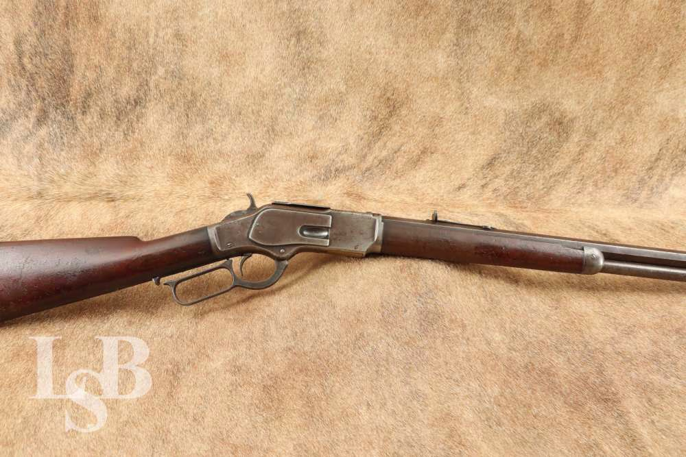 Custom Winchester 3rd Model 1873 .38-40 WCF Lever Rifle, 1888 Antique