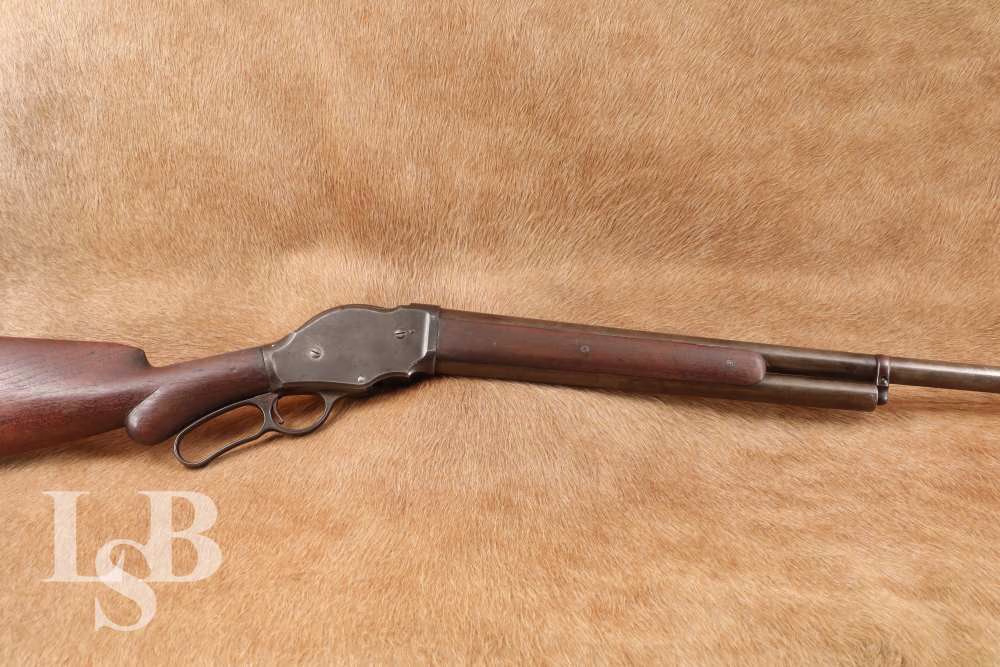 Early Winchester Model 1887 32" 10 GA Lever Action Shotgun, 1891 Antique