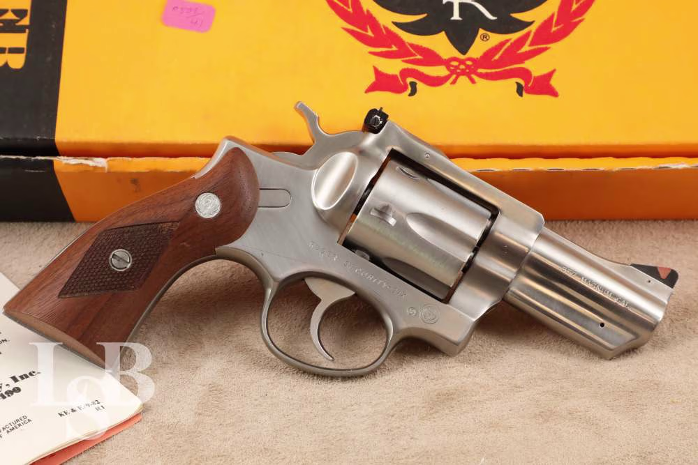 Ruger Security-Six .357 Magnum 2 3/4” DA/SA 6-Shot Revolver & Box, MFD 1983