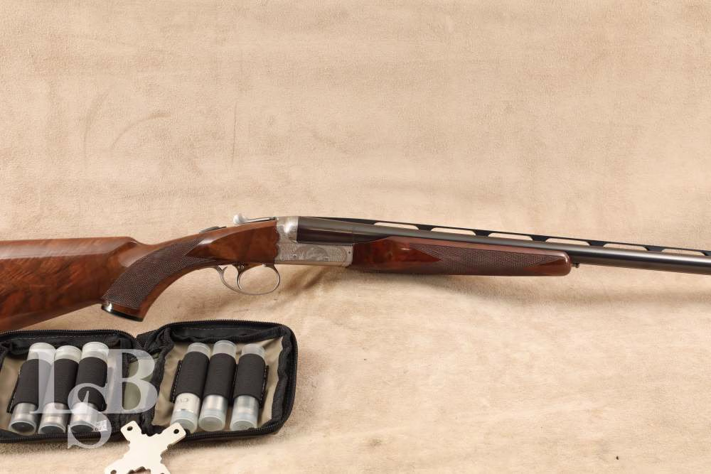 SKB 385 28" Vent-Rib 12 GA SXS Side by Side Shotgun & Chokes, 1996-2004
