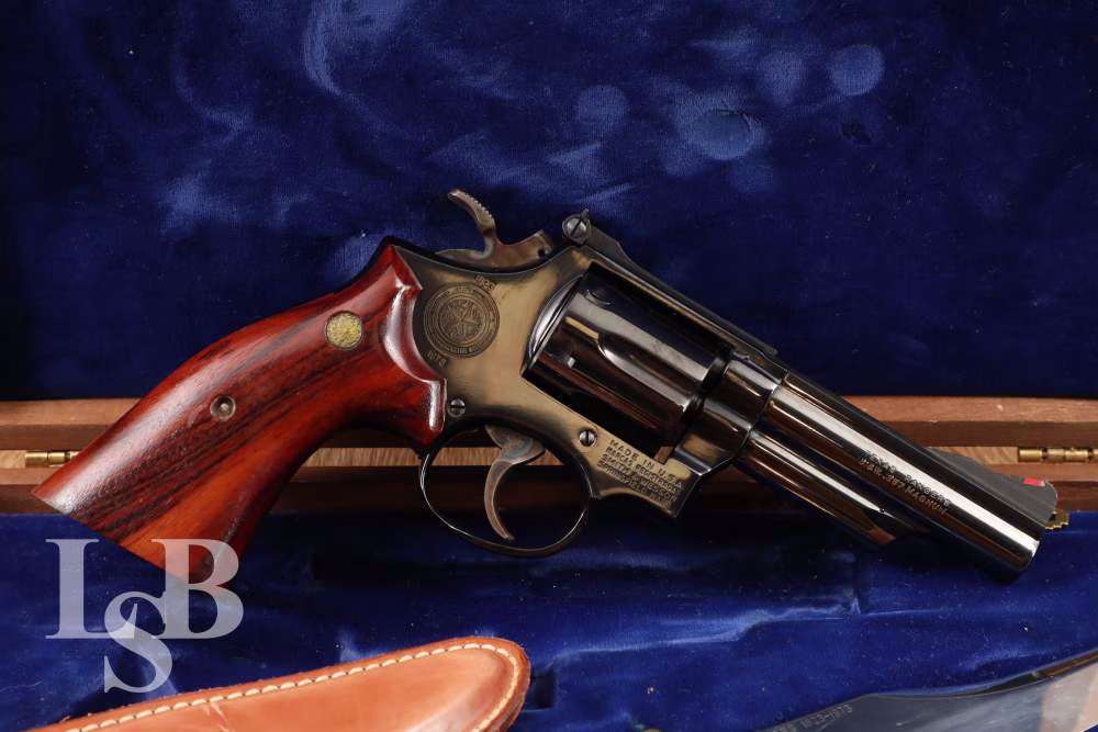 Smith & Wesson S&W Model 19-3 .357 Texas Ranger 4” Revolver 1973 C&R