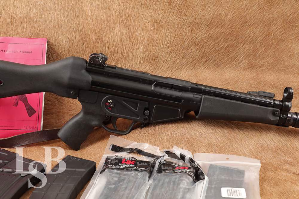 Vector Arms V-53 16” .223 Cal. Semi Auto Rifle & 7 Mags, Sling, HK-53