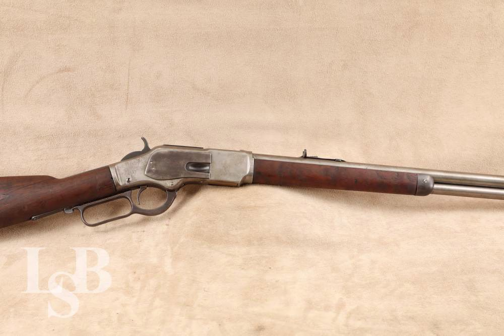 Winchester 1873 3rd Model 24” .38 WCF Lever Action Rifle, 1883 Antique