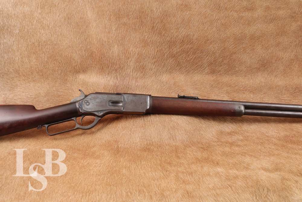 Winchester Model 1876 Centennial “Lid” 28” .45-75 Lever Rifle 1878 Antique