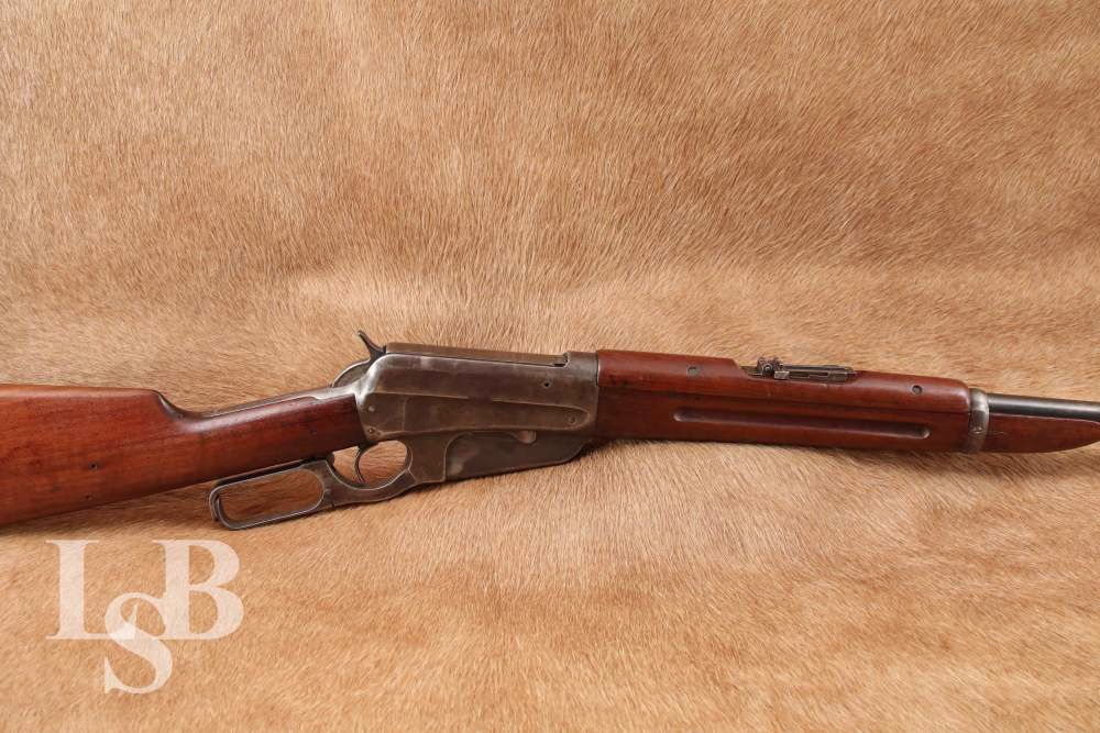 Winchester Model 1895 Carbine SRC 30 Army .30-40 Krag Lever Rifle, 1910 C&R