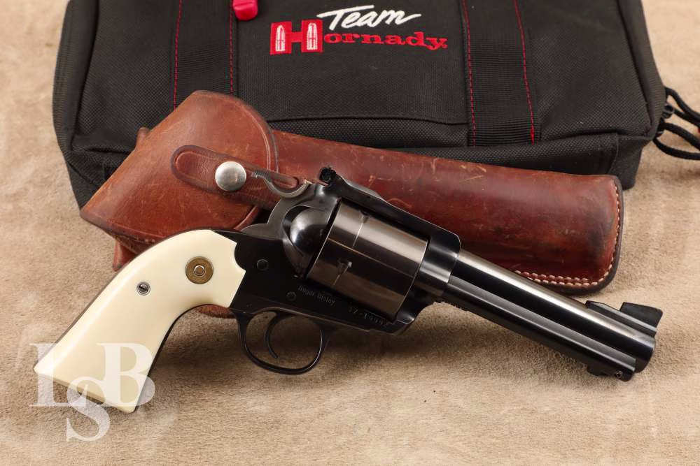 Linebaugh Custom Sixguns Blackhawk Bisley .45 Colt 4.75” SA Revolver 1991