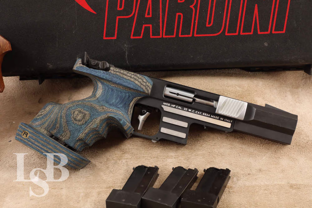 Pardini Model HP .32 S&W Semi-Automatic 25m CFP Target Pistol, 2002