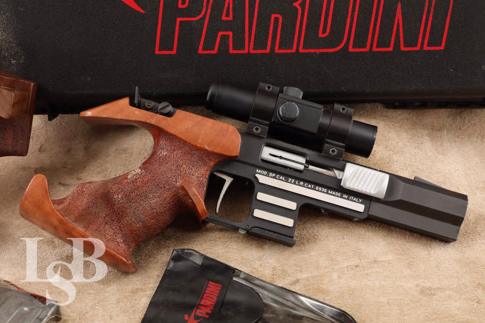 Pardini Model SP .22 LR Semi-Automatic 25m Standard Target Pistol, 2002