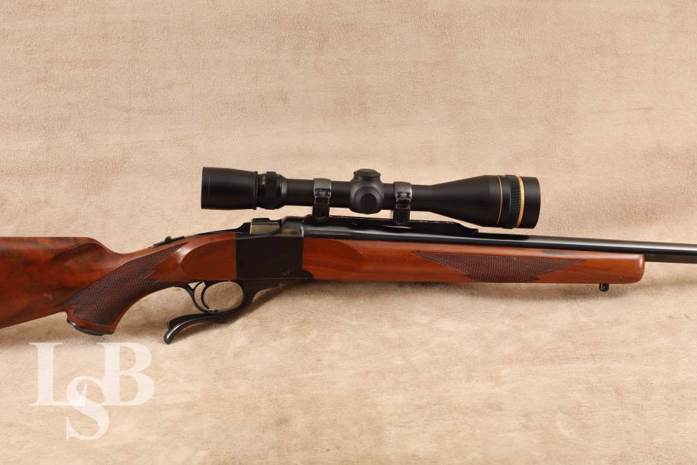 Sturm Ruger No. 1 26” 243 WIN Single Shot Rifle MFD 1976 Leupold Vari-X