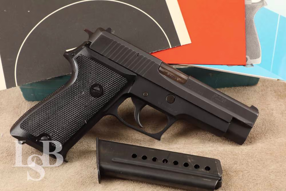 West German Sig Sauer P220 38 Super Auto Heel Release Single Stack Pistol