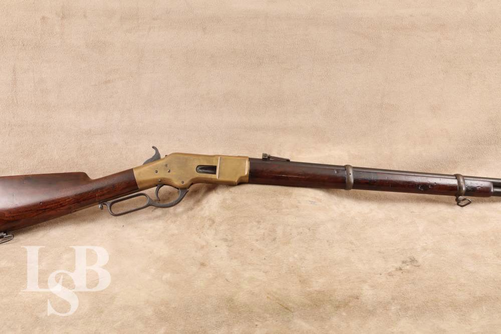 Winchester Model 1866 Musket 27” .44 Henry Lever Action Rifle Antique