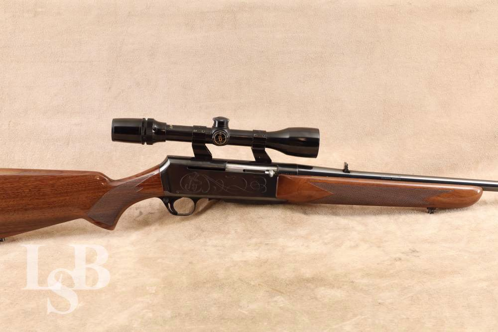 Belgian Browning BAR .30-06 SPRG. 22” Semi-Auto Rifle & Scope 1971 C&R