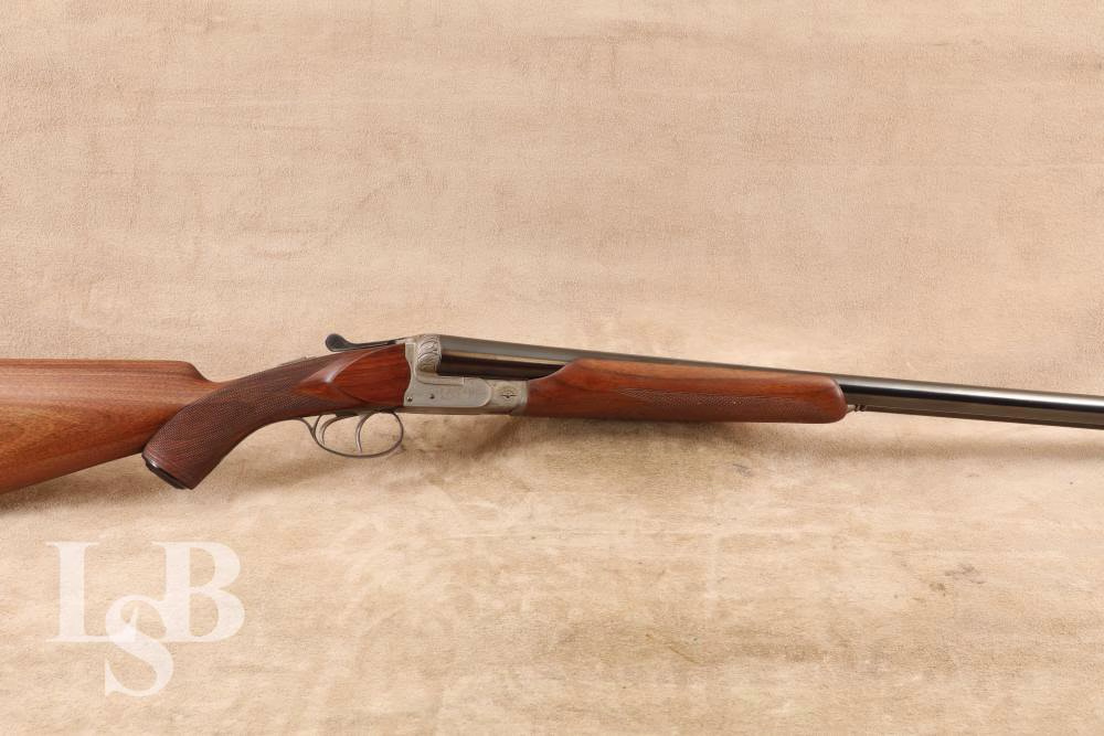 Neumann & Co. Boxlock Hammerless 10 Gauge 32” SXS Shotgun 1954 C&R