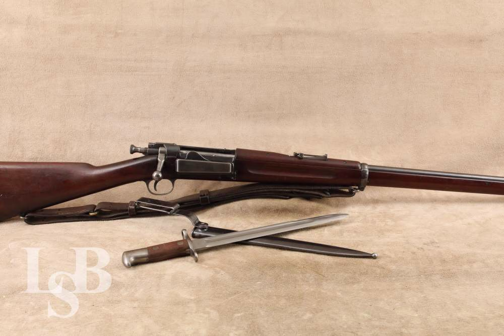 Springfield Model 1898 Krag .30-40 30” Bolt Rifle & Bayonet Antique