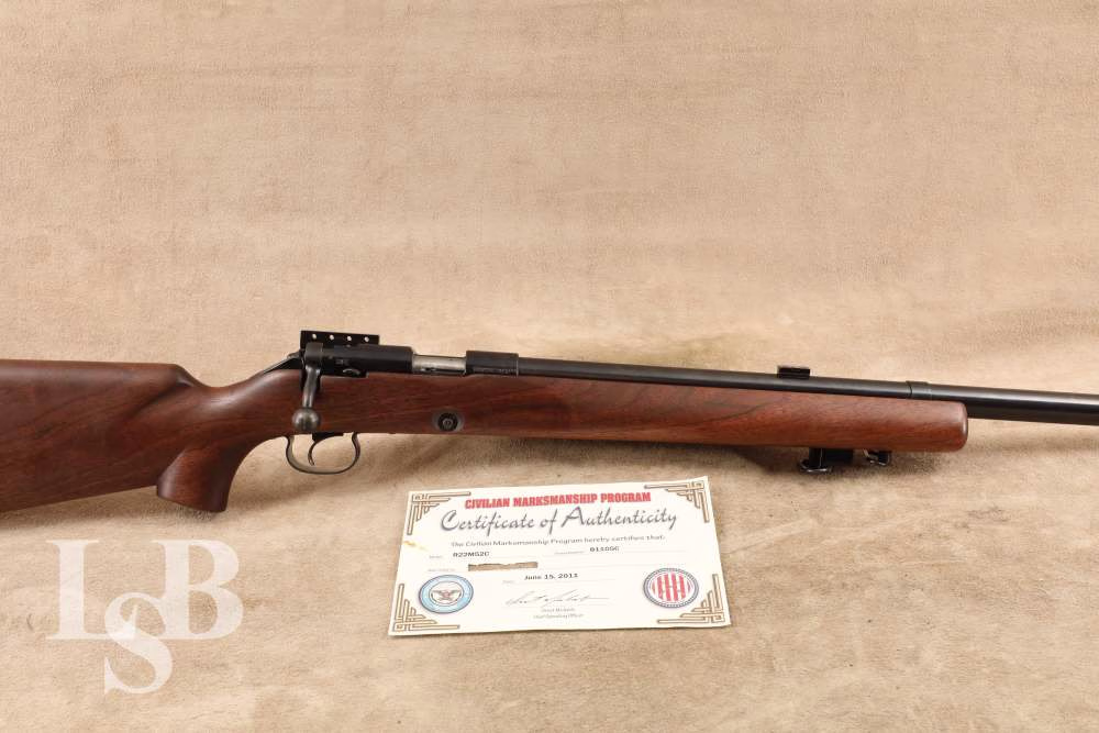 Winchester Model 52-C CMP US Military M12 .22 LR Target Bolt Rifle 1955 C&R