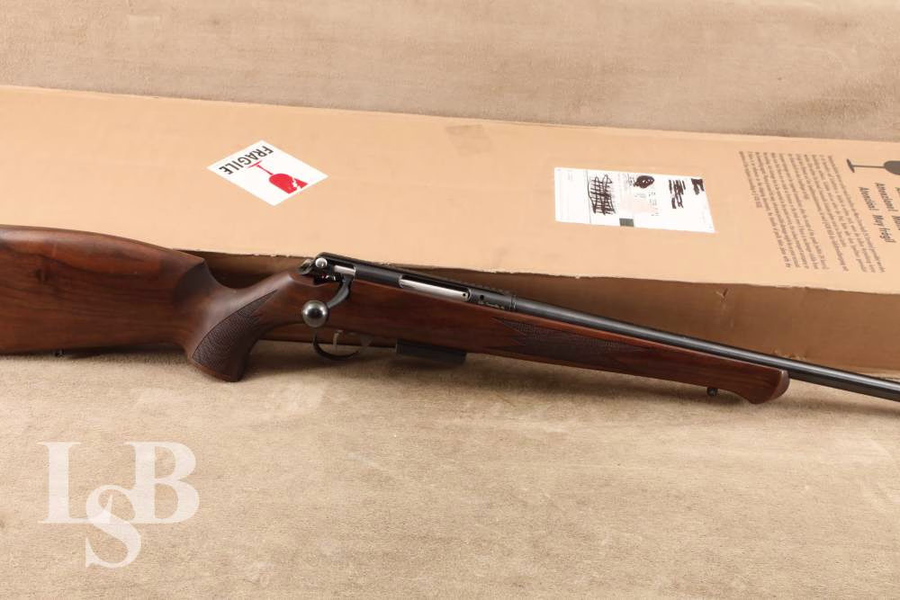Anschütz Model 1771 Bolt Action Rifle .17 Hornady Hornet Walnut Stock LNIB