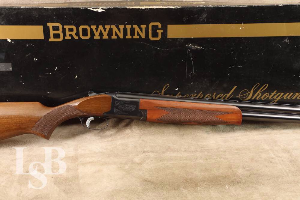 Belgium Browning Model B27 28” Chasse STD 12Ga 2.75” O/U Shotgun 1981