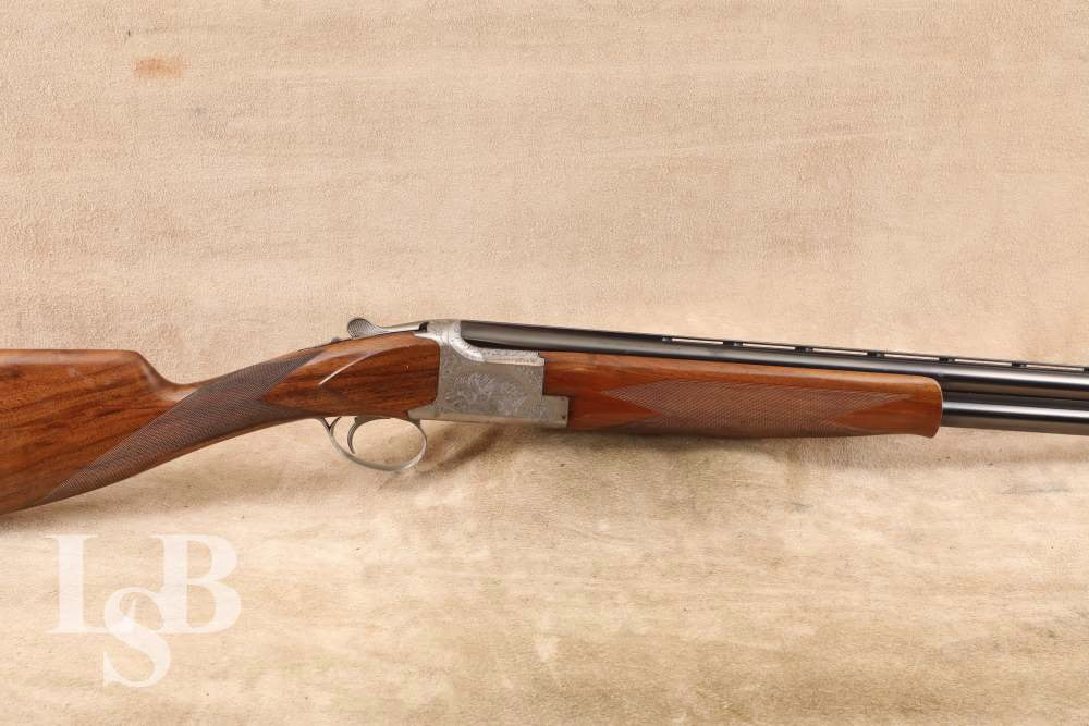 Browning B25 B2G 12Ga O/U Shotgun W/Briley Thin Wall & Straight Hand Stock