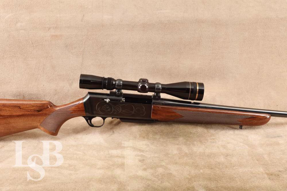 Browning BAR .338 Win. mag 24” Semi-Auto Rifle & Leupold Scope, 1970 C&R