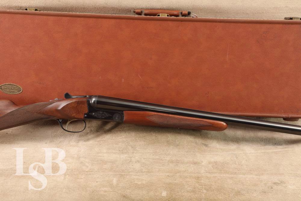 Browning BSS 12 Gauge 2 ¾” Shells 28” SXS Side By Side Shotgun & Box