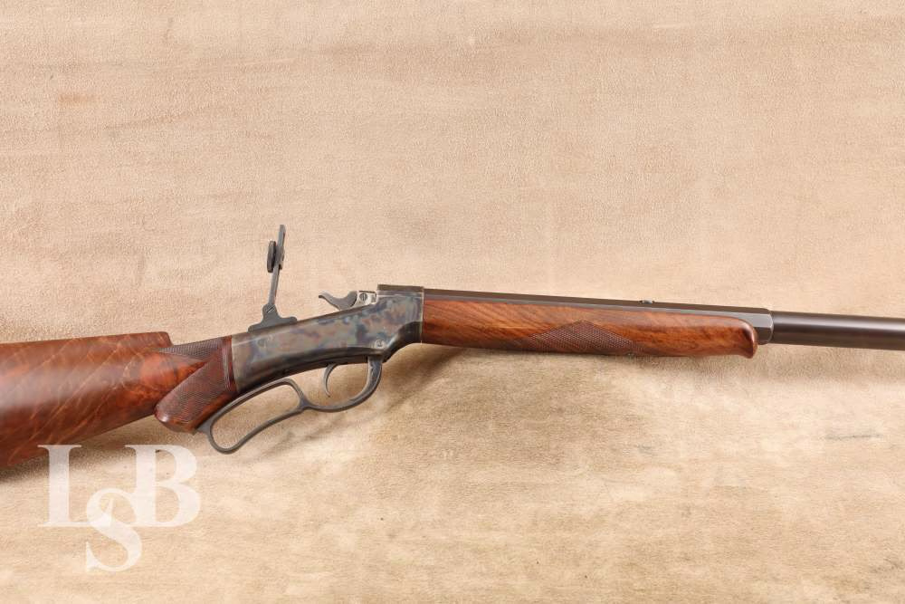 Customized Marlin Ballard 6 1/ 2 Rigby in .38-55 Win. 30” Single Shot Rifle