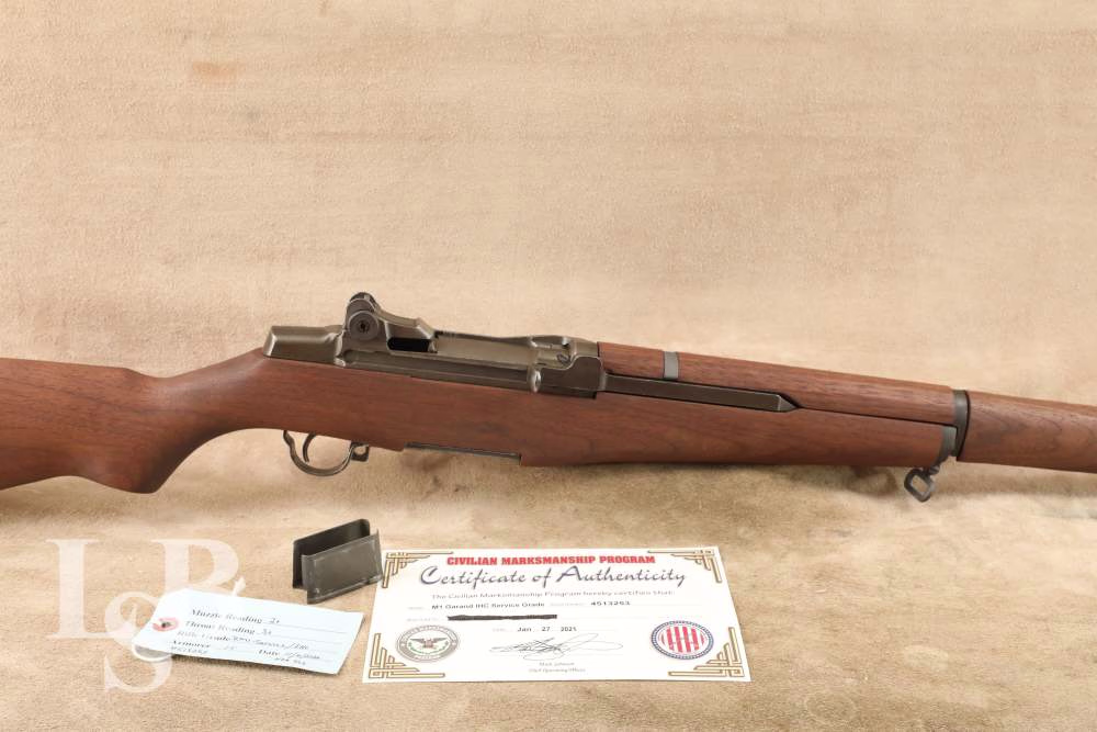 International Harvester CO. CMP Service Grade M1 Garand .30-06 Rifle C&R