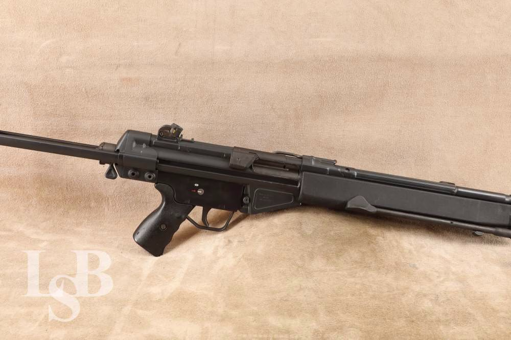 Pre-Ban HK 91 .308 Win. 18” Semi-Auto Rifle Collapsible Stock, Bipod, 1981