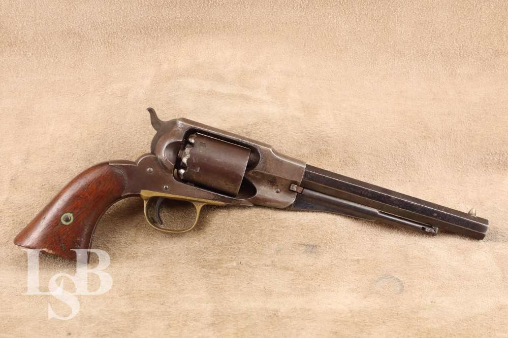 Remington Model 1858 New Model Army 44 Cal Percussion Revolver Antique 1863