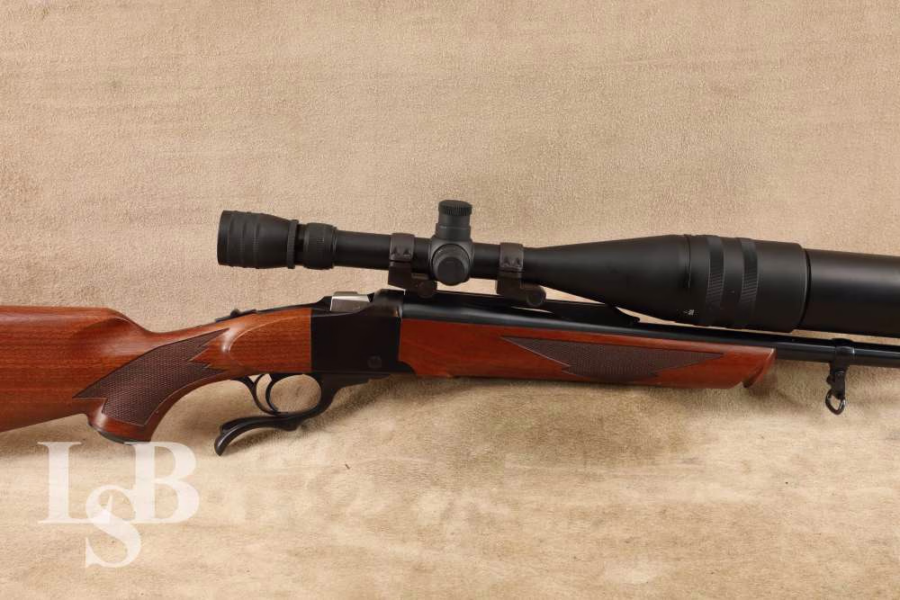 Ruger No. 1 6.5 Creedmoor 24” Falling Block Single Shot Rifle & Scope, 2018