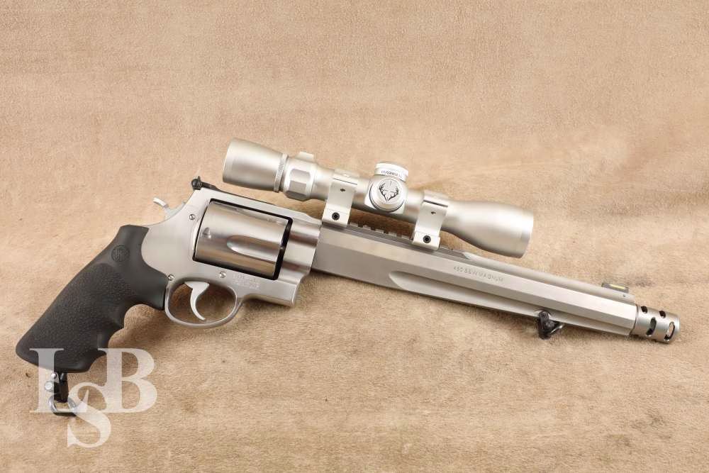 Smith & Wesson Performance Center 460 XVR 10.5" Stainless Revolver w/ Scope